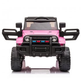 Zimtown Ride On Car Truck, 12V Battery Electric Kids Toy with Remote Control, Pink
