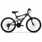 Hyper Bicycles 24" Boys Havoc Mountain Bike, Kids, Black