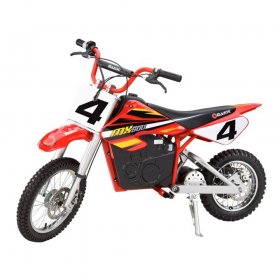 Razor Electric Dirt Rocket Kids Motorcross Motorcycle Bikes, 1 Orange & 1 Red