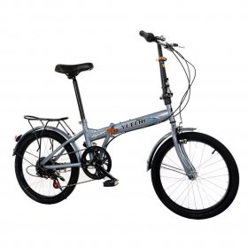 Leisure 20in 7 Speed ??City Folding Mini Compact Bike Bicycle Urban Commuters