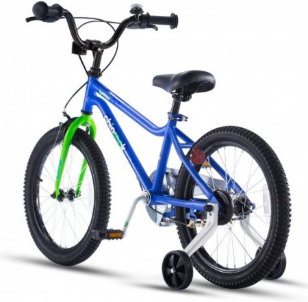 RoyalBaby Chipmunk 16 inch MK Sports Kids Bike Summer Blue With Training Wheels