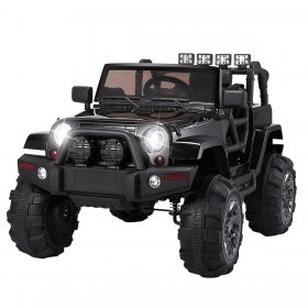 TOBBI 12V Ride On Car W/ MP3 Kids Electric Battery Powered Toys RC Remote Control Black