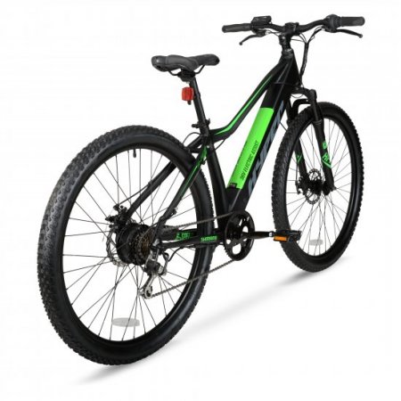 Hyper Bicycles Pedal Assist Electric Mountain Bike, 29" Wheels, Black