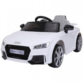 Aosom 6V Audi TT RS Kids Electric Sports Car Ride On Toy One Seat with Remote Control - White