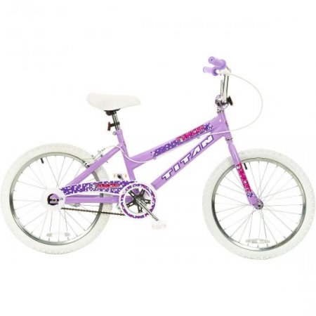 Titan Tomcat Girls BMX Bike with 20 In. Wheels, Lavender