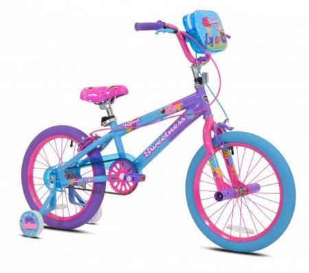 Kent 18" Sweetness Girls Bike, Purple/Pink/Blue