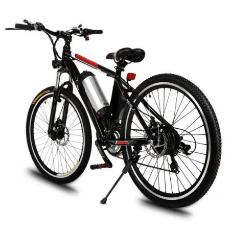 Generic 250W Electric Bike Adults Electric Mountain Bike, 26 In. Electric Bicycle 15Mph with Removable 8AH Lithium Battery, Professional 21 Speed Gears E-bike