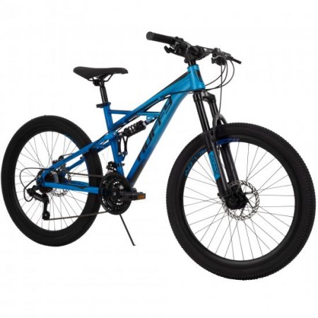 Huffy Oxide 24 In. Boys Mountain Bike for Men, Blue