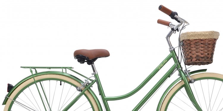 kent 700c belle aire cruiser bike green
