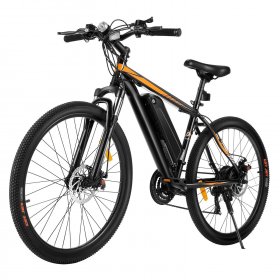 26 Inch 350W 21 Speeds Electric Mountain Bike Electric Bicycle for Adult, Newest Ebike with Removable 36V 7.8Ah Lithium-Ion Battery for Adults, Professional 21 Speed Gears