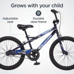 Schwinn Kids Bicycle, 20-inch wheels, boys' frame, ages 6 and up, blue