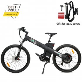 26"1000W 48V 13Ah Mountain Electric E-Bike Aluminum Bicycle Hydraulic Brake e-Bike Pedal assist