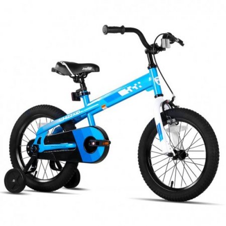 JOYSTAR 12 Inch Kids Bike with Training Wheels for Ages 2 3 4 Years Old Boys and Girls, Toddler Bike with Handbrake for Early Rider, Blue