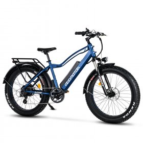 750W 48V 16Ah 26" Electric Mountain Bike, Addmotor E-bike for Adult, Blue