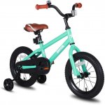 JOYSTAR Totem Series 16-Inch Kids Bike with Training Wheels & Kickstand, Green