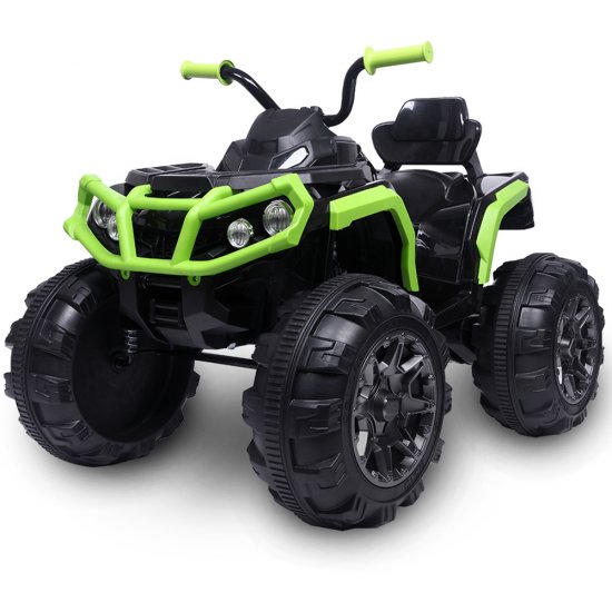 12V Battery Powered Kids Electric Cars, 4 Wheeler Ride on Car with 2 ...