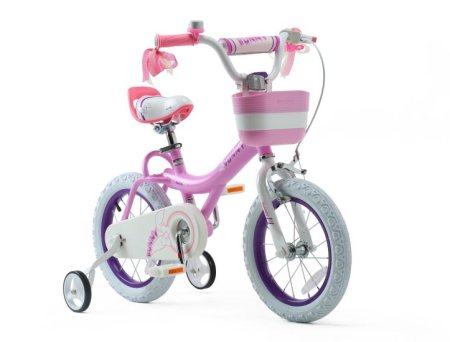 Royalbaby Bunny Girl's Bike 12 In. Kid's Bicycle, Pink