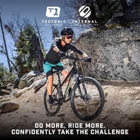 Mongoose Switchback Expert Adult Mountain Bike, 18 Speeds, 27.5-inch Wheels, Black