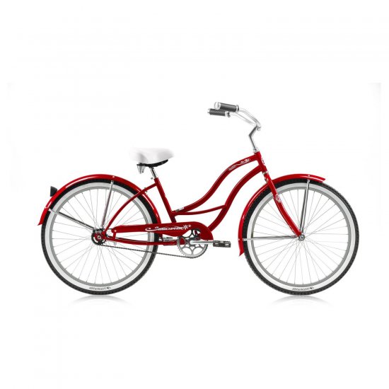 Micargi TAHITI 26\" Beach Cruiser Coaster Brake Stainless Steel Spokes One Piece Crank Alloy Rims 36H With Fenders