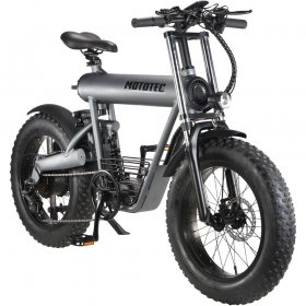 MotoTec Roadster 48v 500w Lithium Electric Fat Tire Mountain Electric Bicycle