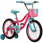Schwinn Girls Bike for Toddlers and Kids, 18-Inch Wheels, Pink