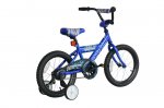 Titan Champion Boys BMX Bike with Training Wheels, 16 In. Blue