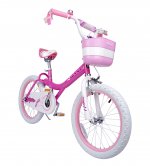 RoyalBaby Bunny 18 inch Girl's Bicycle Kids Bike for Girls Childrens Bicycle Fuchsia With Kickstand