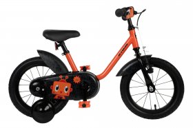 Decathlon - Btwin Robot 500, Bike with Training Wheels, 14'', Kids' 3'1" to 3'7"