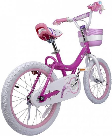 RoyalBaby Bunny 16 inch Girl's Bicycle Kids Bike for Girls Childrens Bicycle Fuchsia