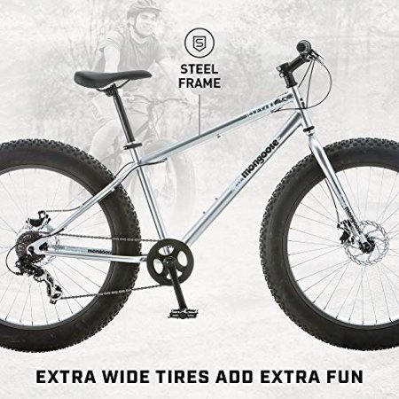 Mongoose 26 In. Men's Malus Fat Tire Bike