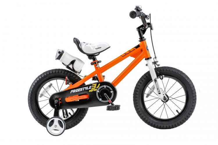 Royalbaby Freestyle 14 In. Kid\'s Bicycle, Orange