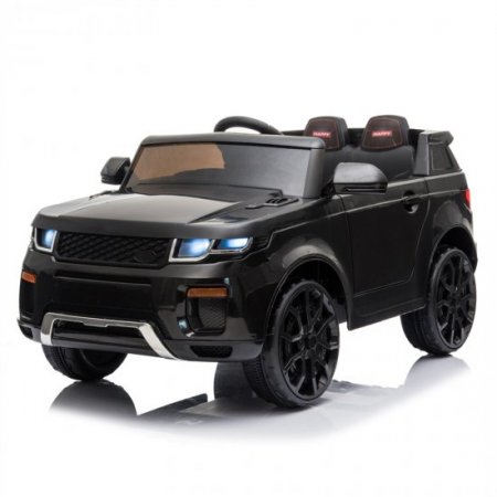 Kids Ride On Toys with Remote Control, UHOMERPO 12 Volt Ride on Cars, Power 4 Wheels Truck with 3 Speeds, MP3 Player, LED Lights, Battery Powered Electric Vehicles for Boys Girls, Black