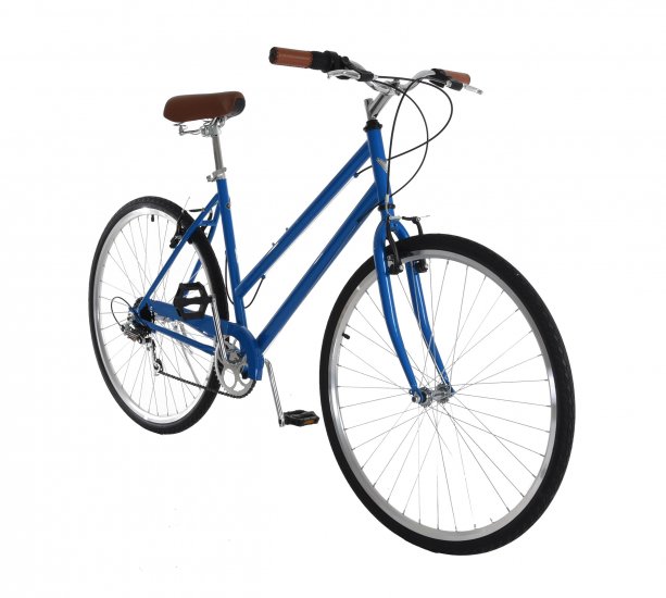 Vilano Step Through City Bike 7 Speed Hybrid Urban Retro Commuter For Adults