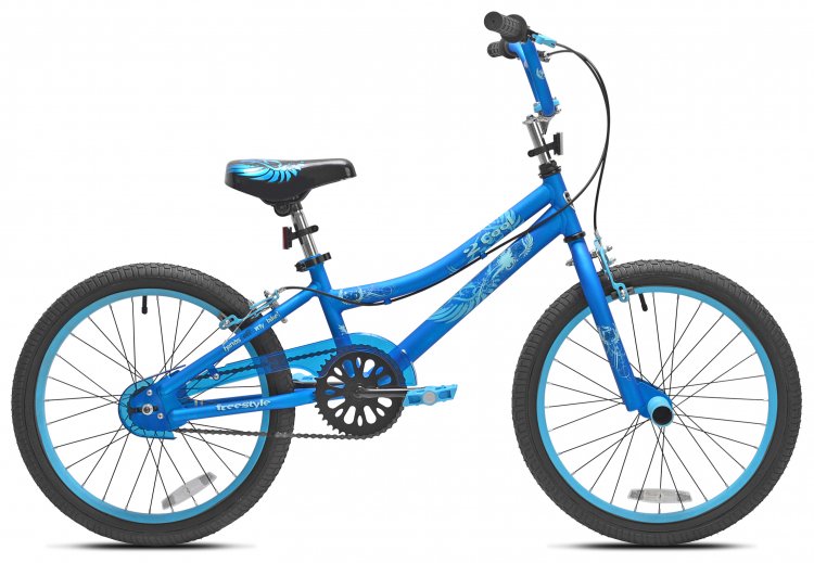 Kent Blue 2 Cool BMX Girl\'s Bike, 20\"