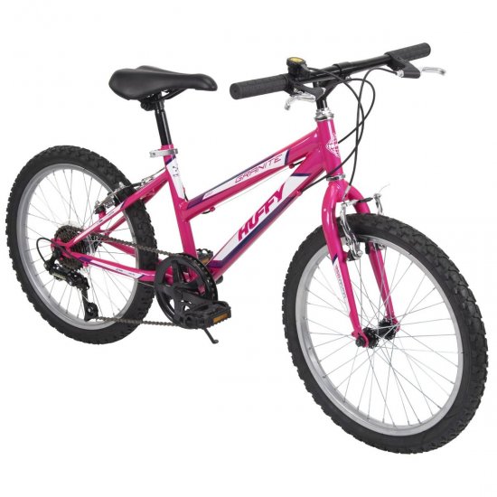 Huffy 63219 Granite 20 Inch Steel Hardtail Frame Girl\'s 5 Speed Mountain Bike