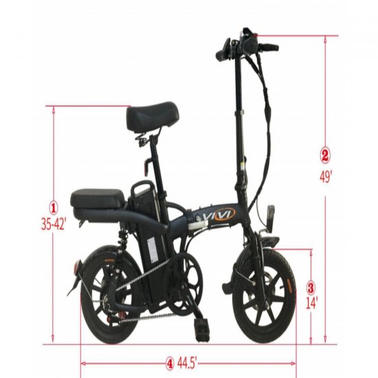 20AH/350W Folding Electric Bike, Electric Commuter Bicycle, Adult/Teens