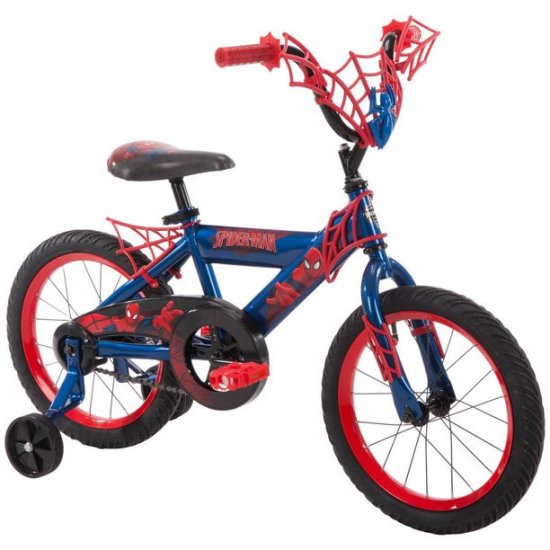 Huffy Marvel Ultimate Spider-Man 16 In. Boys\' Red Bike