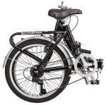 Schwinn Folding Commuter Bike, 20-inch wheels, ages 14+, Black