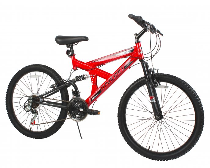 Dynacraft 24\" Gauntlet Mountain Bike, Red
