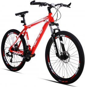 Hiland Mountain Bike 26 Inch Aluminum MTB Bicycle for Men with 16.5 Inch