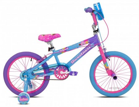 Kent 18" Sweetness Girls Bike, Purple/Pink/Blue