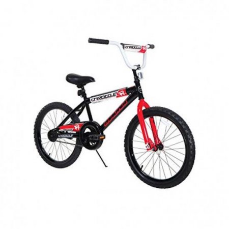 Dynacraft Magna Throttle Boys Bmx Street Or Dirt Bike 20Inch Black Or Red Or White