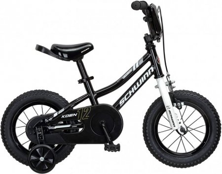 Schwinn Boys Bike for Toddlers and Kids 12'' Black