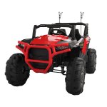 Tobbi 12V Kids Ride On Large SUV Truck 2-Seater Electric Battery Powered Ride on Vehicles W/2.4G Remote Control, LED, Bluetooth,Christmas Gift Red