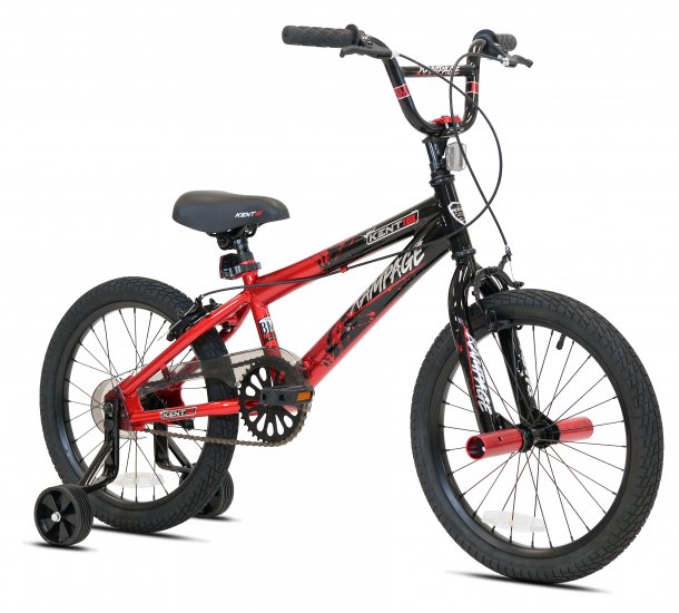 Kent 18\" Rampage Boy\'s Bike, Red/Black