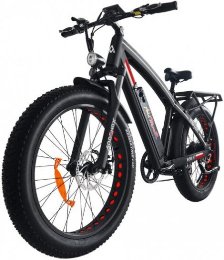 26 inch 750W 12.8Ah 48V Addmotor Electric Mountain Bicycle, M-560 P7 Ebike, Black