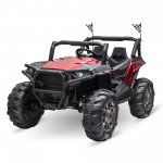 Aosom 12V 2-Seater Kids Electric Ride-On Car Off-Road UTV Truck Toy with Parental Remote Control & 4 Motors, Camo Red