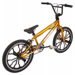 Mongoose Rebel kids BMX bike, 20 inch mag wheels, ages 7 - 13, copper