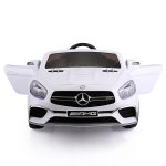 Tobbi 12V Licensed Mercedes Benz Kids Ride on Car with Remote Control, Electric Motorized Battery Powered Ride on Vehicles for Boys and Girls Toys Gift W/ MP3, White