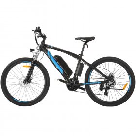 500W E-Bike 27.5 inch 21 Speeds Mountain Bicycle with Disc Break,Brushless Motor,Max 22MPH,10AH Large Capacity Battery Bike for Adults,Men,Women